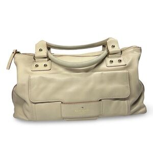Kate‎ Spade Tompkins Square Billie Satchel Shoulder Bag Designer Leather Preppy